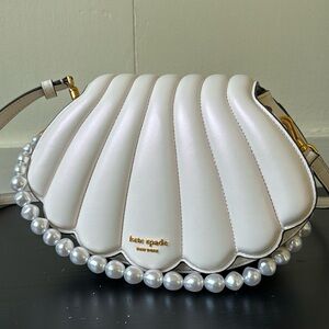 Kate Spade White Shell Purse